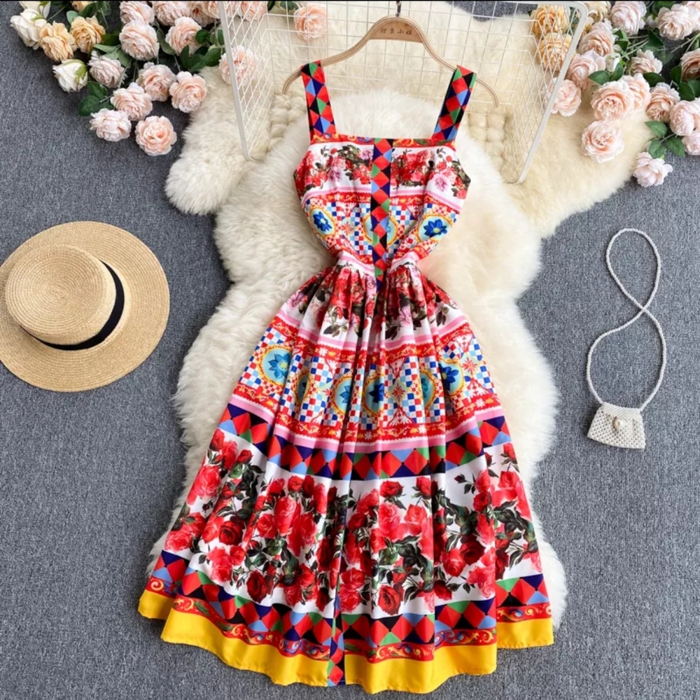 Designer inspired dress M